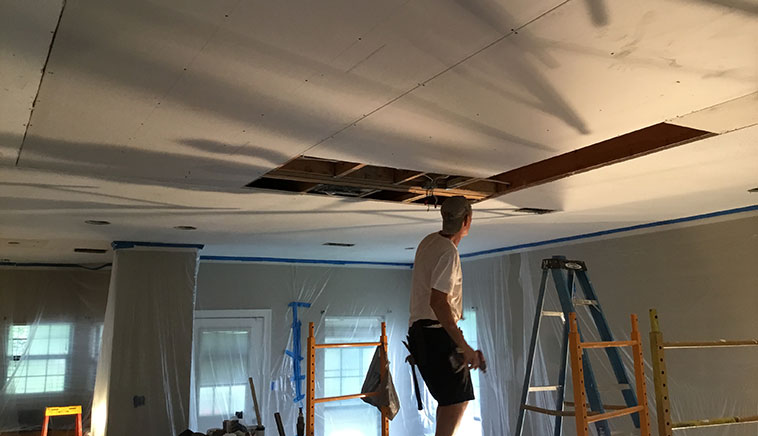 Sheetrock Removal and Installation